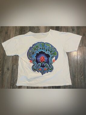 Vintage Grateful Dead Graphic Shirt Summer Tour 1993 M. Dubois Read L/Xl